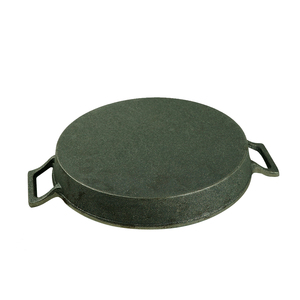 Mini casserole ovale en fonte antiadhésive pré-assaisonnée Plat à <span class=keywords><strong>gratin</strong></span> pour paella Plat de service - Product Image 3