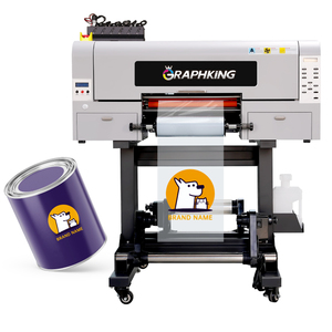 Graphking haute qualité A3 rouleau UV DTF imprimante autocollant petite taille 30cm 3 pièces Xp600/i3200 tête <span class=keywords><strong>impression</strong></span> <span class=keywords><strong>rapide</strong></span> pour UV DTF Machine - Product Image 1