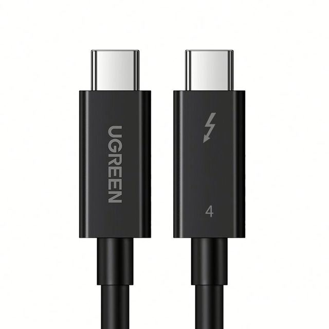 UGREEN Thunderbolt 4 Cable 6.6ft, 40Gbps Data Transfer 8K/60Hz Display 100W 5A USB C 3.1 Gen 2 Cable for iPhone 15