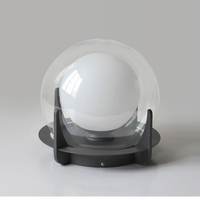 Lampes solaires LED pour piliers, éclairage extérieur pour jardin et cour, base E27, indice de protection IP65