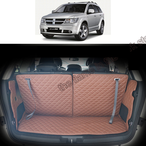 Alfombrilla de Cuero para Maletero de Coche, Protector de Carga para <span class=keywords><strong>Fiat</strong></span> Freemont 2008 2009 2010 2012 2013 2014 2015 2016 2017 <span class=keywords><strong>2018</strong></span> Dodge Journey - Product Image 3