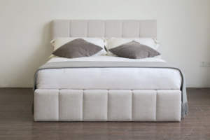 Нет необходимости в пружинном ящике, простой современный роскошный каркас кровати размера «Queen-Size» с мягкой платформой и хранилищем - Product Image 3