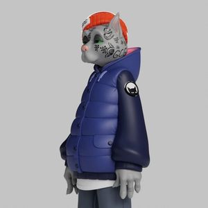 Elite Vinyl Art Collectible Statue with 3D Designer <b>Action</b> <b>Figure</b> Style for Display and Home Decor - Product Image 5