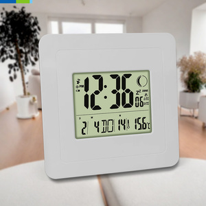 Smart Digital Radio Wall <strong>Clock</strong> Date Alarm Ascending Alarm Signal Repeat Signal Temperature Display <strong>Countdown</strong>-for Desktop Use - Product Image 3