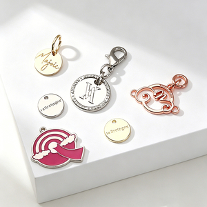 Cadena de Aleación Clásica para Prendas y Bolsos, Adornada con Logotipo de Marca Personalizado de Alta Calidad, Etiqueta Metálica para el Cuello - Product Image 6