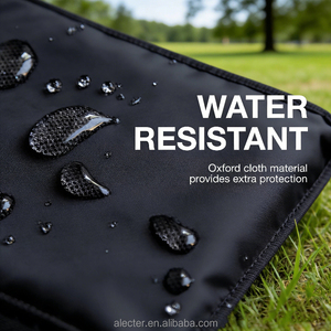 Chargeur solaire portable Alecter haute efficacité 60W, design pliable, sortie multi-ports, charge rapide, efficacité du panneau de 21% - Product Image 6