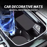 Hot Selling Car Interior Zubehör Rutsch feste Center Control Water Coaster Storage Dekorative Matte für Rox 01 Zubehör