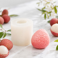 Moule en silicone 3D HY pour fruits et légumes, formes banane, framboise, concombre, maïs – Outils DIY pour chocolat, bougies, cire, plâtre, décoration de gâteaux
