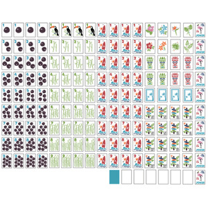 Juego <span class=keywords><strong>de</strong></span> Mahjong Americano Transparente Azul con Diseño <span class=keywords><strong>de</strong></span> Barco <span class=keywords><strong>de</strong></span> Vela <span class=keywords><strong>de</strong></span> 3 Capas para Fiestas y Entretenimiento, Ideal para Vacaciones Tropicales en <span class=keywords><strong>la</strong></span> Playa - Product Image 6