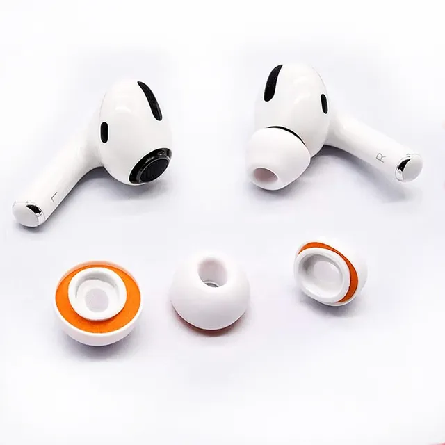 Memory Foam Ear Pads for Airpods Pro Wireless Bluetooth Earphones Silicone Ear Covers Caps Earphone Earpads Ear Plug