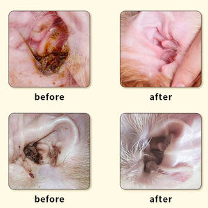 Solution de nettoyage des oreilles de luxe pour chiens et chats 200mL avec soin des ulcérations stocké certifié CE ISO - Product Image 2