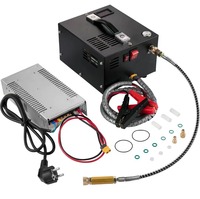 Kompresor PCP 4500Psi 30Mpa Tanpa Air Tanpa Oli Pompa Udara Senapan Pistol Peluru Warna-warni Kaleng 12V Otomotif DC 110V AC