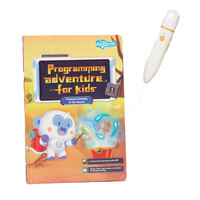 Máquina de aprendizaje inteligente para la primera infancia, juguete de iluminación de programación, pluma parlante, Educación STEM