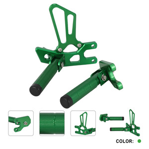 JFG 오토바이 리어 브레이크 페달, <span class=keywords><strong>Kawasaki</strong></span> KLX230 용 CNC 알루미늄 교체, 내구성 있는 오프로드 풋 컨트롤 레버 - Product Image 6