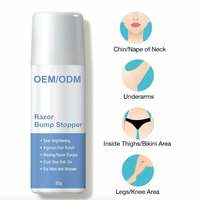 Crème Apaisante Post-Épilation OEM pour le Visage : Solution Anti-Boutons de Rasoir, Soin de la Peau, Prévient les Poils Incarnés et Atténue les Taches Brunes