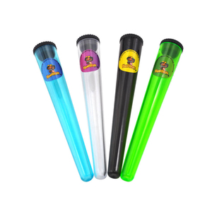 Custom Pre Roll Tubes Child Resistant Packaging Plastic Joint Tubes Pre Roll Containers