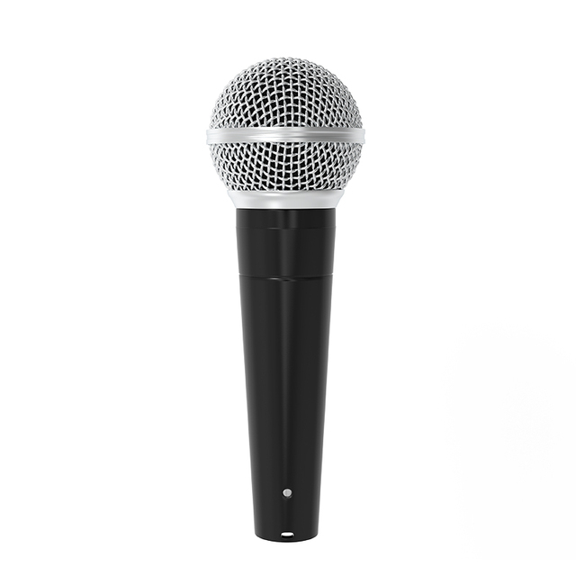 Professional Portable Dynamic XLR Connector Handheld Microphone Highly Reproducible Vocal Noise Canceling for Singing
