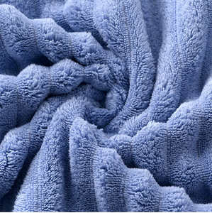 Toalla Facial de Terciopelo Suave de Gran Tamaño, 100% Algodón, Diseño de Dibujos Animados, Alta Absorbencia, Secado Rápido, Color Rosa y Azul - Product Image 6