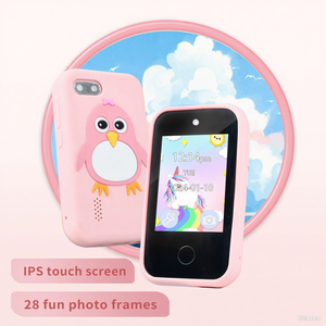Téléphone Jouet pour Enfants OEM, Téléphone Intelligent pour Bébés, Jouets Musicaux Éducatifs, Écran Tactile HD, Double Caméra, <span class=keywords><strong>Jeux</strong></span> d'Apprentissage pour Enfants - Product Image 2