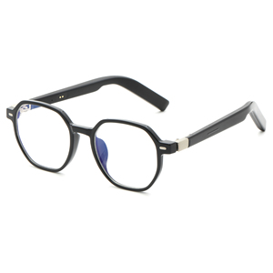 2 In 1 Magnetic Polarized Clip On Polygon Frame Sunglasses Smart Sunglasses Built-in Mic Speakers Smart Audio Glasses For Adults - Product Image 4