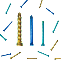 AO vis de verrouillage orthopédique autotaraudeuse Instrument vétérinaire accessoire d'outil électrique chirurgical orthopédique en titane