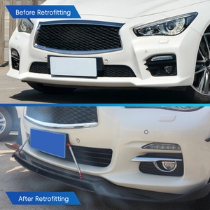 2014-2017 Car Modification Upgrade Competitive Version Wet Carbon Fiber <b>Body</b> <b>Kit</b> Front Rear Lip Side Skirt for <b>Infiniti</b> <b>Q50</b> - Product Image 2