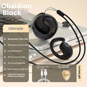 Écouteurs sans fil Jumon Open-Ear 5.3, mode gaming, LED, sport en extérieur, anti-poussière, étanches, réduction de bruit, éclairage JL RGB, 20+ - Product Image 2