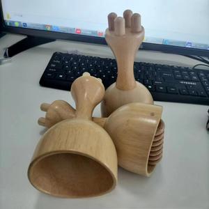 Popular venta de herramientas de masaje de estilo japonés raspado rodante grande Gua Sha terapia cuerpo esculpir taza masajeador - Product Image 6
