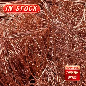 Wire Scrap Bulk Suppliers One-Stop Service High Purity 99.99% Mill-Berry Copper Wire Scrap With Wholesale Price