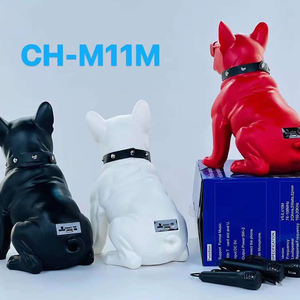 Altavoz Inalámbrico Bull Dog, Altavoz Inalámbrico Estéreo con Bajos Profundos, Carcasa de Esmalte, Altavoz Portátil Creativo con <span class=keywords><strong>Radio</strong></span> FM - Product Image 6