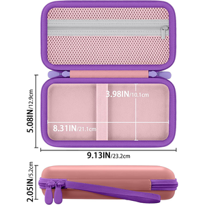 Étui rigide multi-scènes en EVA antichoc avec poche en maille étanche pour calculatrices graphiques <span class=keywords><strong>TI</strong></span> pour les examens scolaires - Product Image 2