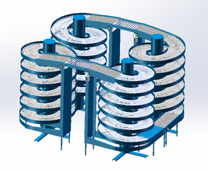 IQF <span class=keywords><strong>Spiral</strong></span> konveyör Gıda Sınıfı <span class=keywords><strong>Spiral</strong></span> Soğutma Konveyörü IQF <span class=keywords><strong>spiral</strong></span> dondurucu - Product Image 3