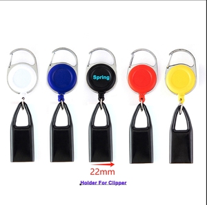 Accesorio Portacredencial Retráctil de Silicona Prémium Más Vendido con Patrón de Clip para Encendedor y Llavero - Product Image 6