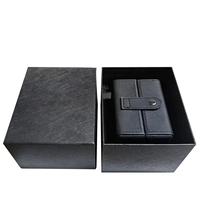 Boîte de rangement de luxe double porte pour montres, organisateur avec doublure en daim pour homme, présentoir de montres-bracelets, coffret cadeau durable et antichoc