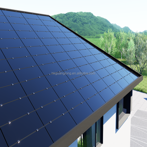 แผ่นหลังคาโซลาร์เซลล์ลูกฟูก PVC เรซินสังเคราะห์ ทนไฟ ทนความร้อน 150W แผ่นหลังคาพลาสติก สำหรับอพาร์ทเมนท์สมัยใหม่ - Product Image 4