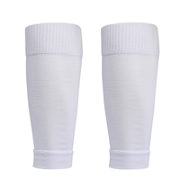 Manchons de compression élastiques tricotés multicolores pour football, support de protège-tibias pour l'entraînement, la course et l'exercice