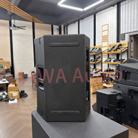 TT 25-A II Enceinte portable amplifiée à deux voies, 15 pouces, en bois, haute puissance, 1100W RMS, étanche, pour groupes mobiles