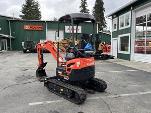 Mini-excavatrice Kubota U17 de qualité supérieure, fournisseur de mini-excavatrices sur chenilles avec moteur Kubota, excavatrice agricole à vendre - Product Image 4