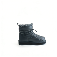Vente directe d'usine OEM/ODM, bottes d'hiver imperméables antidérapantes légères pour femmes avec tissu en duvet et chaleur hivernale