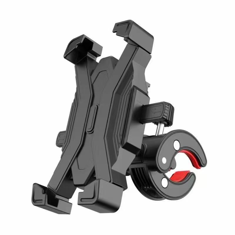 Hongdak Factory Riding Shockproof Takeaway New Four-Claw Motorcycle Mobile Phone Holder Navigation Bicycle Mobile Phone Holder