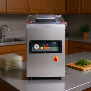 Scelleuse sous vide Vevor Chamber, longueur de scellage 15,7 pouces, 600W, acier inoxydable, usage domestique et commercial - Product Image 2