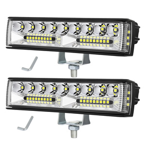 Feux de brouillard avant Side Shooter feux de recul arrière <span class=keywords><strong>6</strong></span> pouces lumière de barre lumineuse LED pour remorque de camionnette tout-terrain - Product Image 1