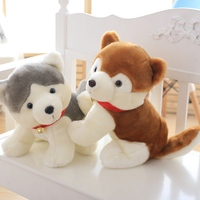 Jouet en peluche pour chien pom mignon, jouet Animal en peluche Husky, poupée douce pour la maison, chiot, Offre Spéciale