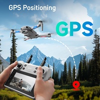 Drone 4DRC F8 Pro GPS avec moteur sans balais, quadricoptère RC professionnel avec évitement d'obstacles, WiFi FPV, double caméra, drone pliable