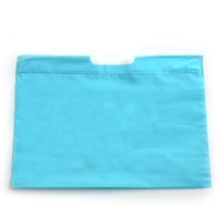 Sac à cordon en plastique pour vêtements, sac à provisions EVA avec poignée