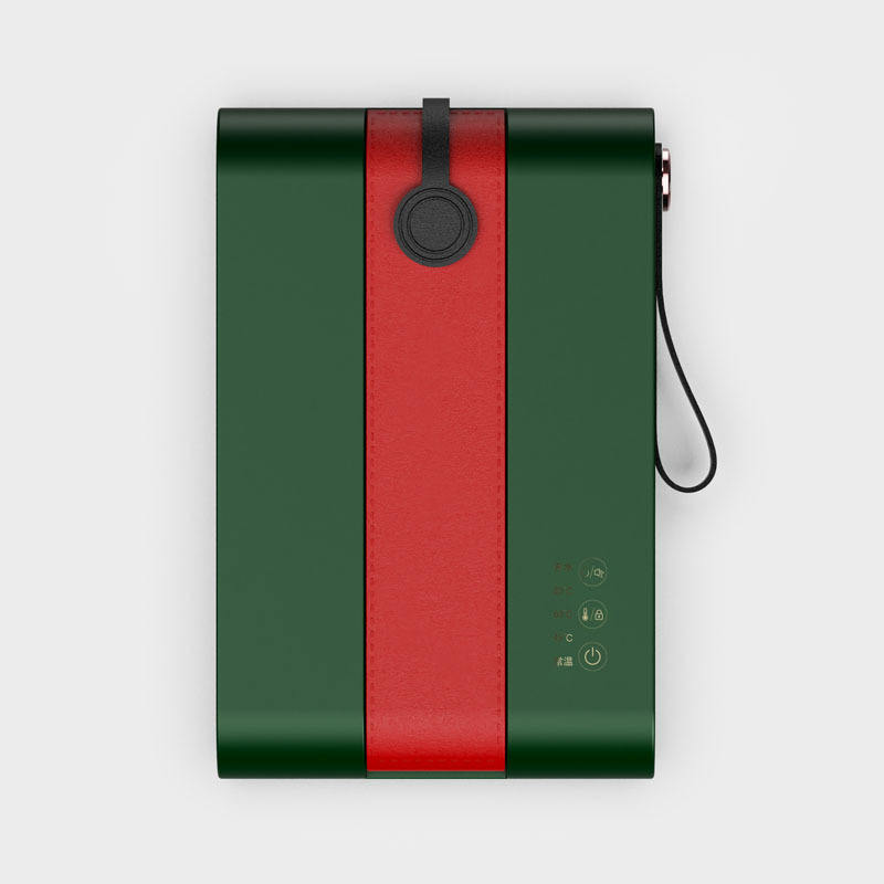 อะแดปเตอร์ถุงเก็บของสีแดงและสีเขียวพร้อมท่อระบายน้ำ