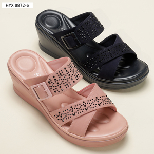 <span class=keywords><strong>Zapatillas</strong></span> <span class=keywords><strong>de</strong></span> <span class=keywords><strong>Ballet</strong></span> para Mujer Haifeini, Transpirables, con Plataforma, Punta Abierta, Decoración <span class=keywords><strong>de</strong></span> Cuentas, para Verano - Product Image 6