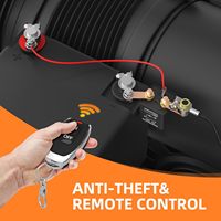Disjoncteur 12V avec déconnexion de batterie à distance, indicateur de tension LED, interrupteur d'alimentation automatique de haute qualité, interrupteurs à commande à distance