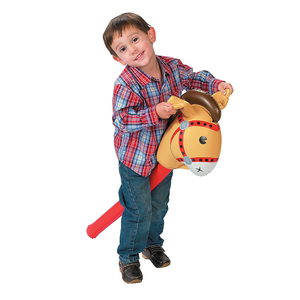 En gros <span class=keywords><strong>Enfants</strong></span> Dessin Animé Figure Pe Bâton Jouet Bruiteur Tundersticks Gonflable Cheval Bâton - Product Image 3