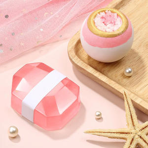 Coffret cadeau personnalisable en rose pour la Saint-Valentin pour <span class=keywords><strong>Amazon</strong></span> Sel de bain transfrontalier Aromathérapie Bougies & Savon Boîte élégante pour le bain - Product Image 4